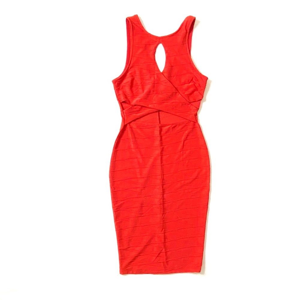 Red CutOut Bodycon Dress